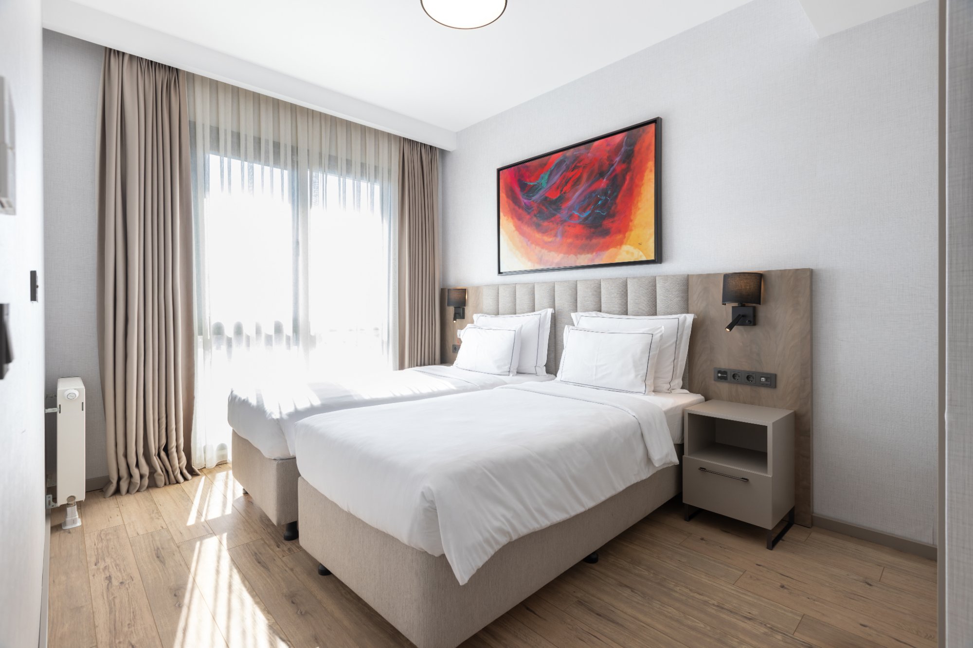 Antwell Suites bedroom